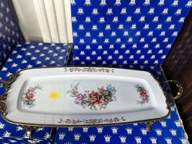 دیس پذیرایی مجلسی لمونژ مستطیل|ظروف سرو و پذیرایی|تهران, تهرانپارس غربی|دیوار