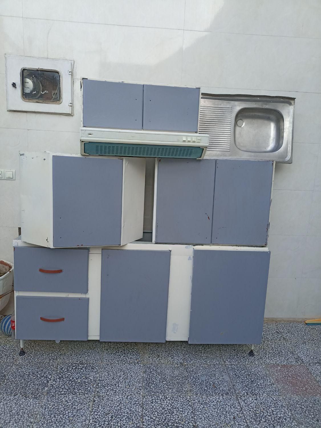 کابینت فلزی وهود|آب‌چکان و نظم‌دهنده ظروف|اهواز, زیتون کارگری|دیوار