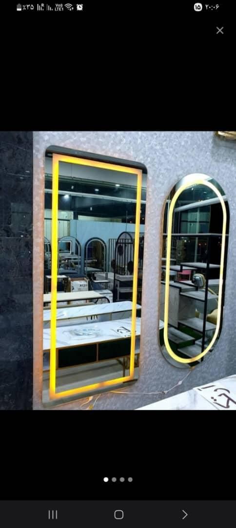 آینه کنسول صندلی ترولی میزناخن سرشور آرایشگاهی|آرایشگاه و سالنهای زیبایی|بیجار, |دیوار