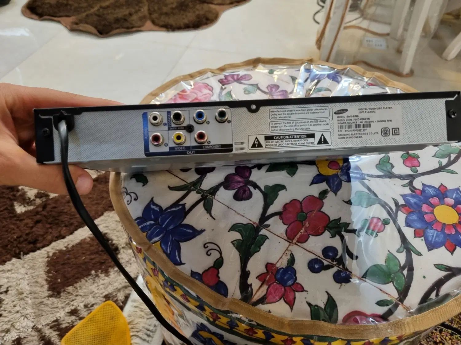 DVD Player Samsung|پخش‌کننده DVD و ویدیو|اصفهان, شیخ اشراق|دیوار