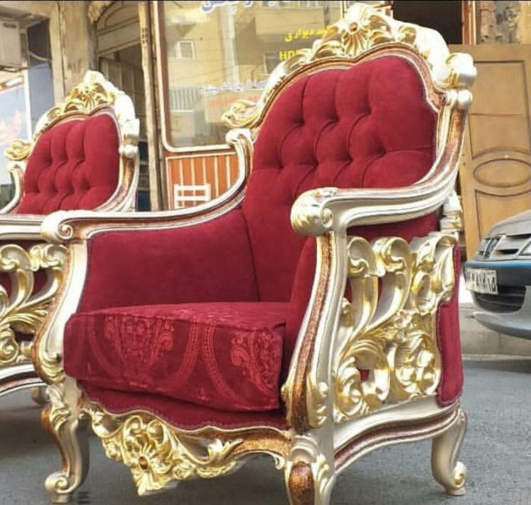 اجرای ورق طلا روی مبلمان در منزل خودتان|صنایع دستی و سایر لوازم تزئینی|اردبیل, |دیوار