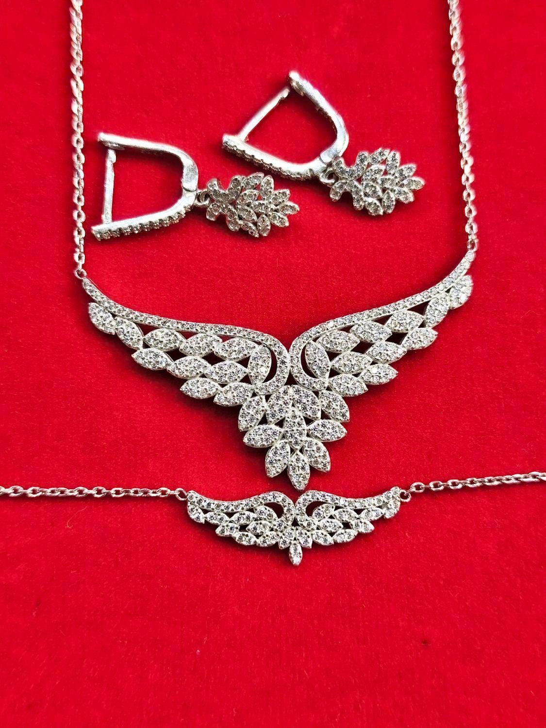 نمونه سرویس نقره زنجیری  مشابه طلا|بدلیجات|مشهد, طلاب|دیوار