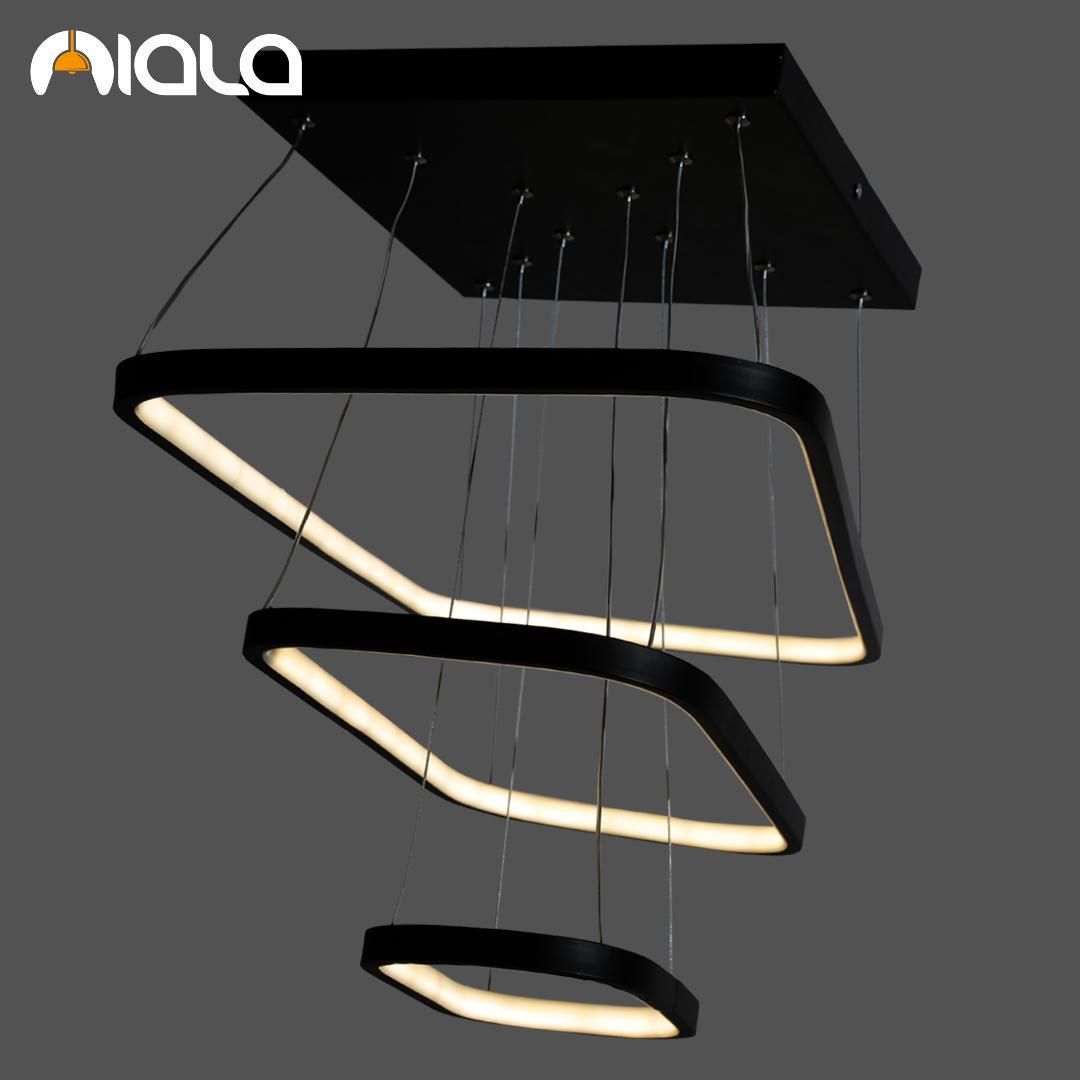 لوستر/مدرن ریموت دار مدل مستطیل کدL5011 برند نیالا|لوستر و چراغ آویز|مشهد, توس (بلوار توس)|دیوار