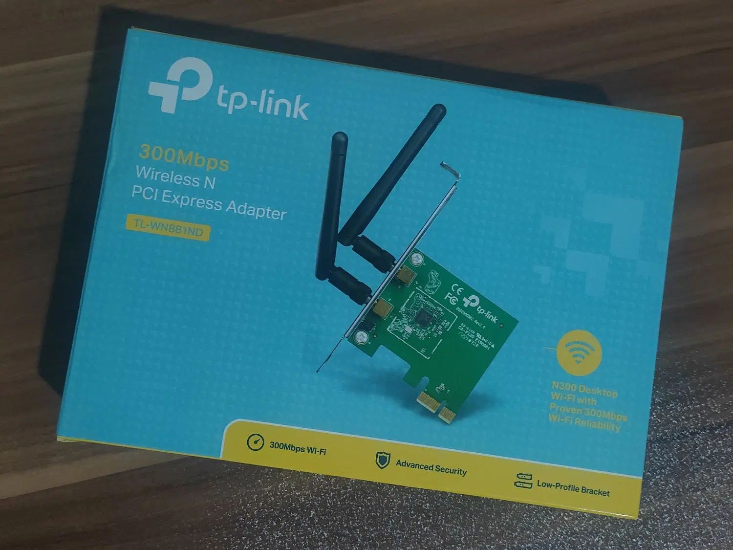کارت شبکه بی‌سیم Tp-link TL-WN881ND|مودم و تجهیزات شبکه|رشت, کوی قدس|دیوار