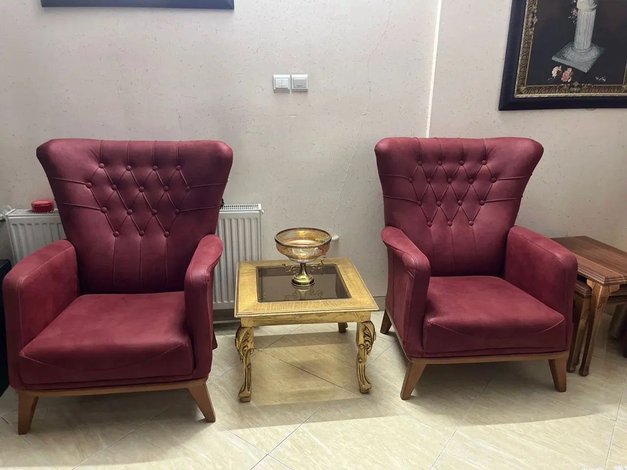 مبلمان راحتی ۸ نفره بسیار تمیز|مبلمان خانگی و میز عسلی|اصفهان, بهارستان (مخابرات)|دیوار