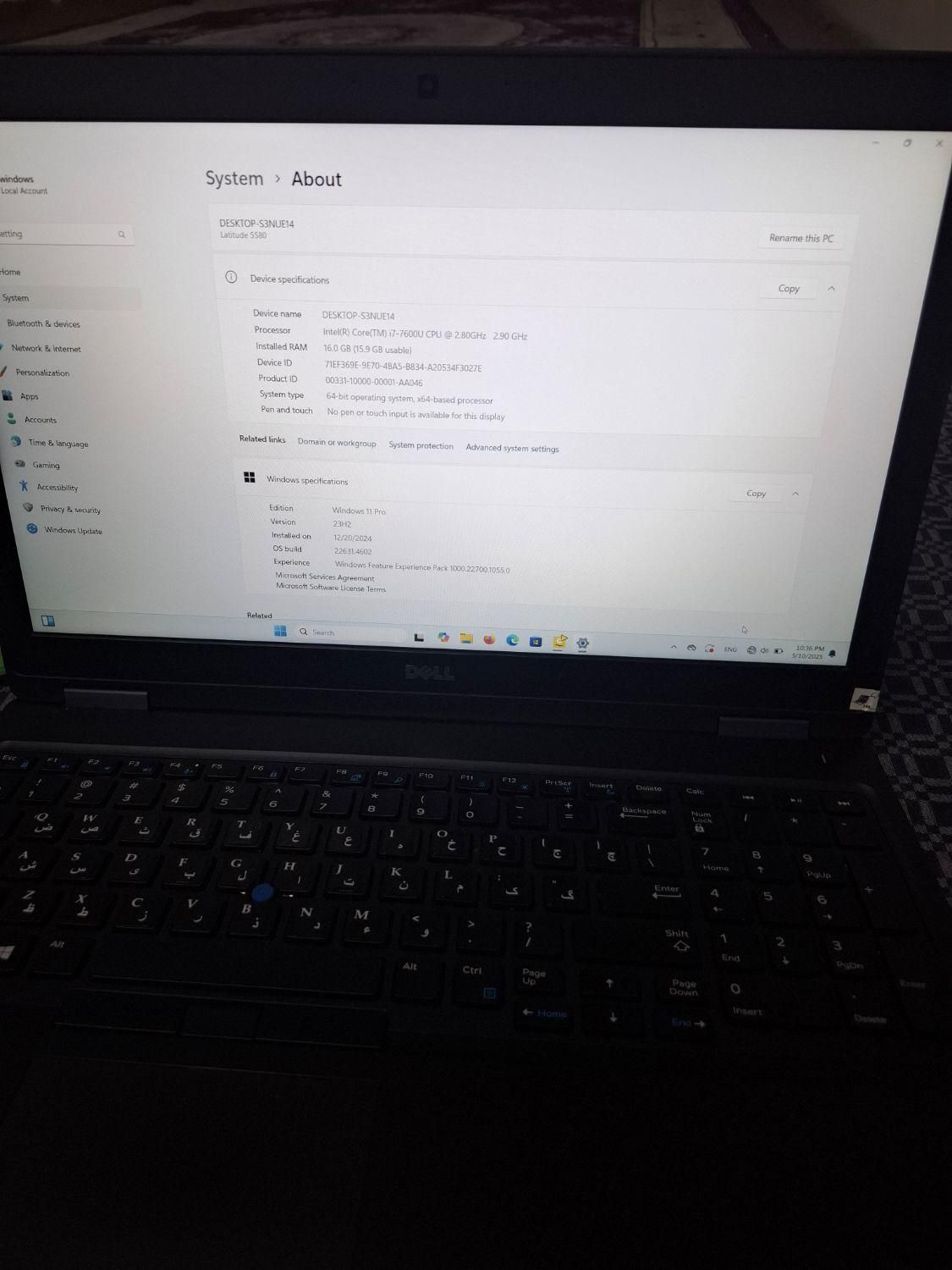 لب تاپ DELL latitude 5580|رایانه همراه|هشتگرد, |دیوار