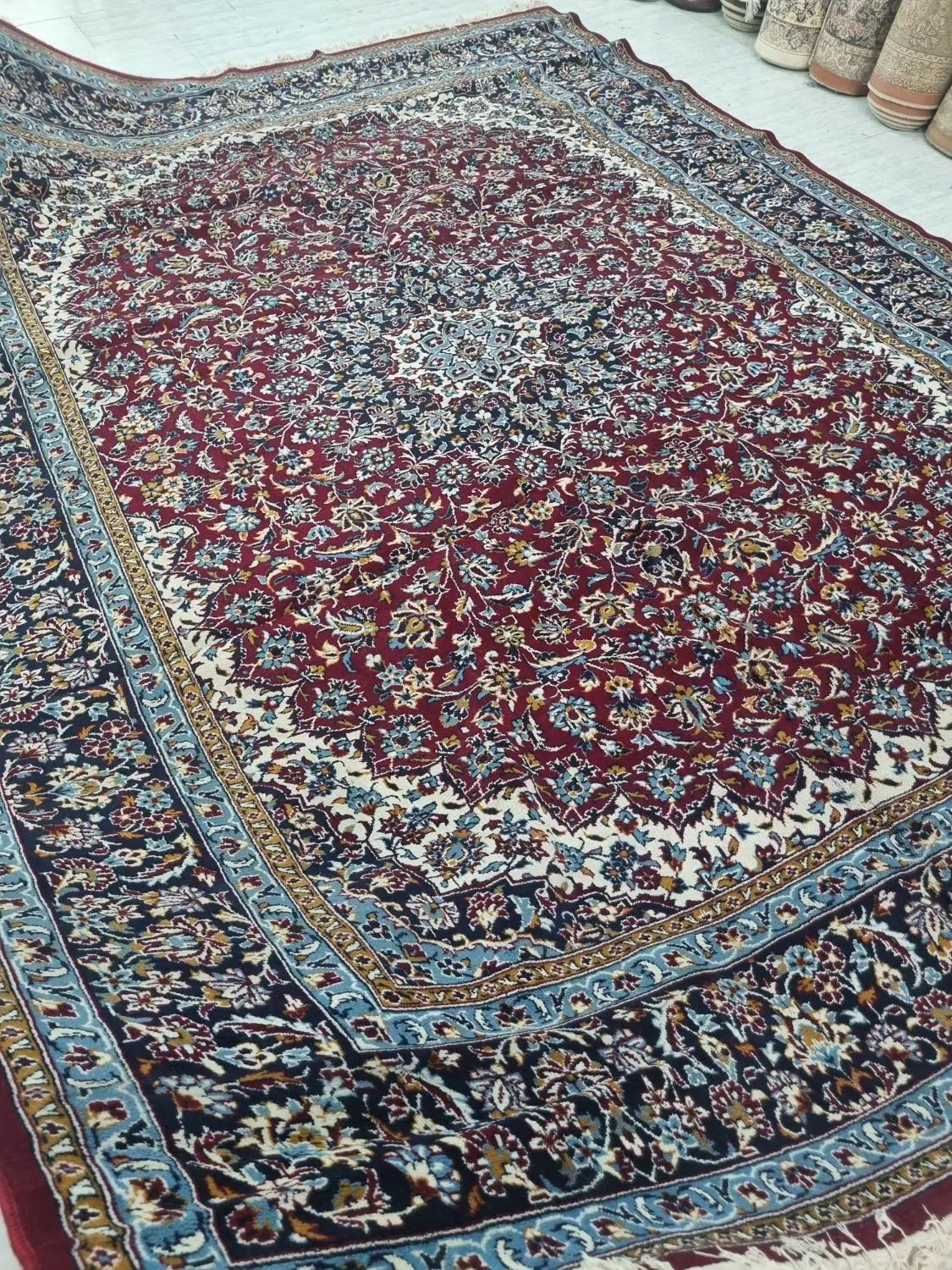 دو عدد فرش ۱۲متری (خرید فروش تعویض)|فرش|مشهد, فرهنگیان (شهرک غرب)|دیوار