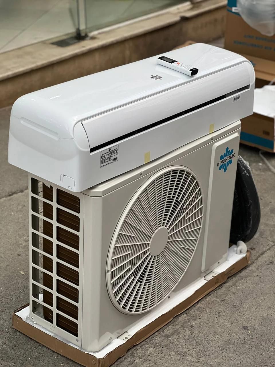 کولرگازی فوق کم مصرف کمپانی KING HOME|کولر گازی و فنکوئل|بجنورد, |دیوار