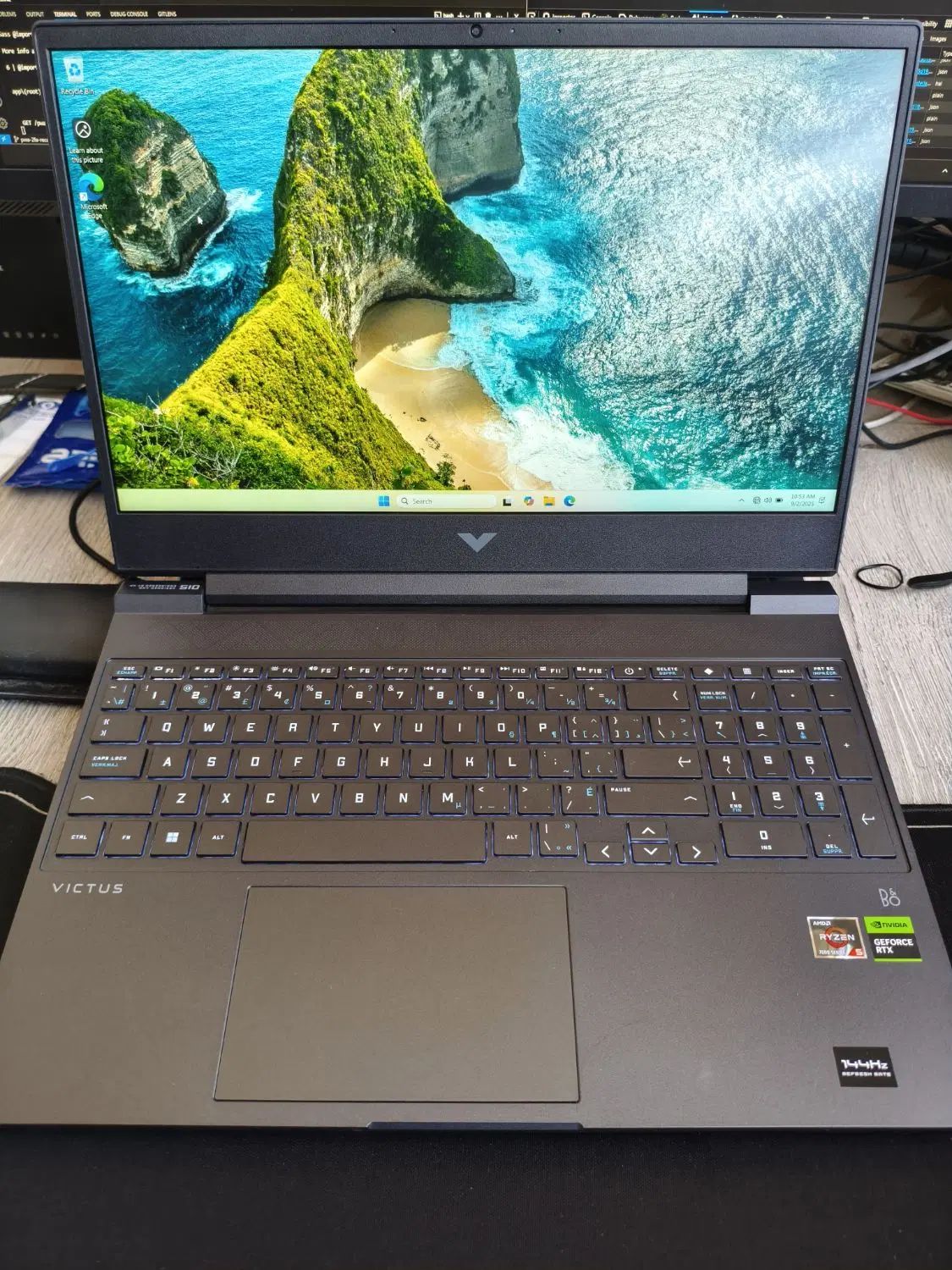 لپتاپ hp victus rtx2050|رایانه همراه|اصفهان, شهریار|دیوار