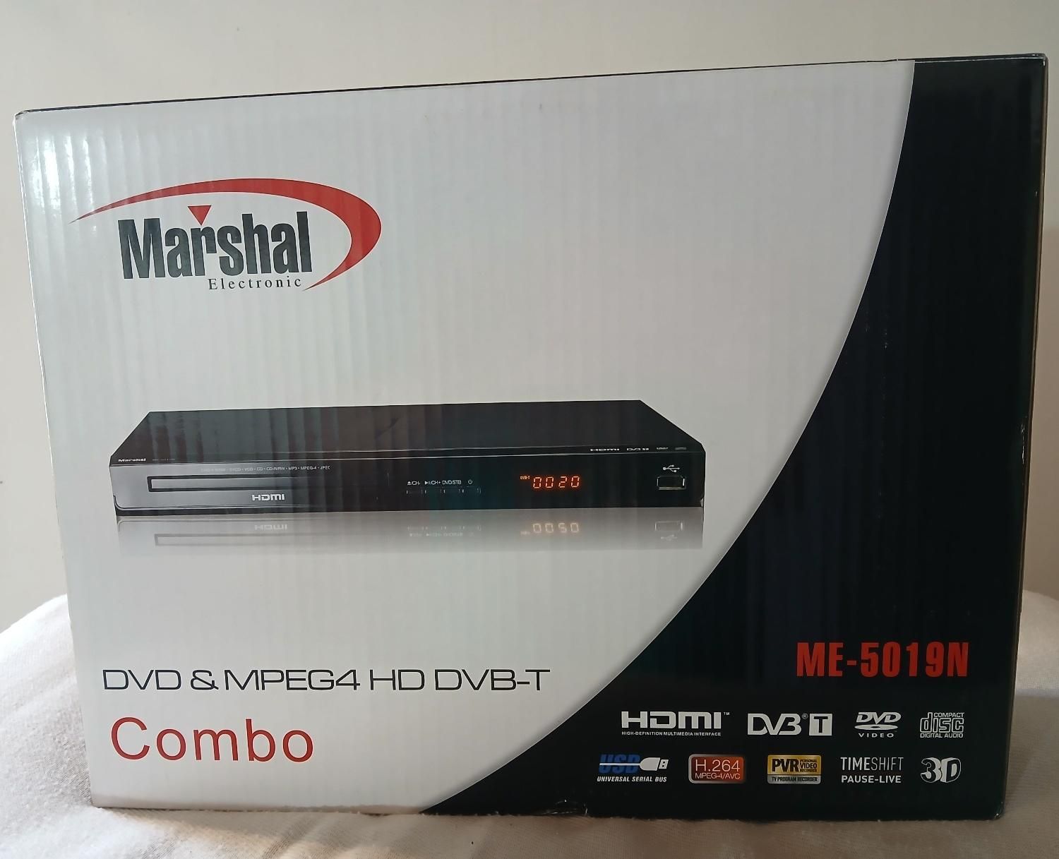 گیرنده دیجیتال و DVD مارشال مدل5019 ،فلش خور|پخش‌کننده DVD و ویدیو|میاندوآب, |دیوار