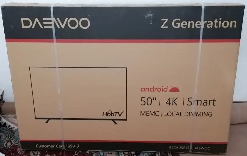 تلویزیون 50 اینچ 4K هوشمند دوو|تلویزیون و پروژکتور|اصفهان, گلزار|دیوار