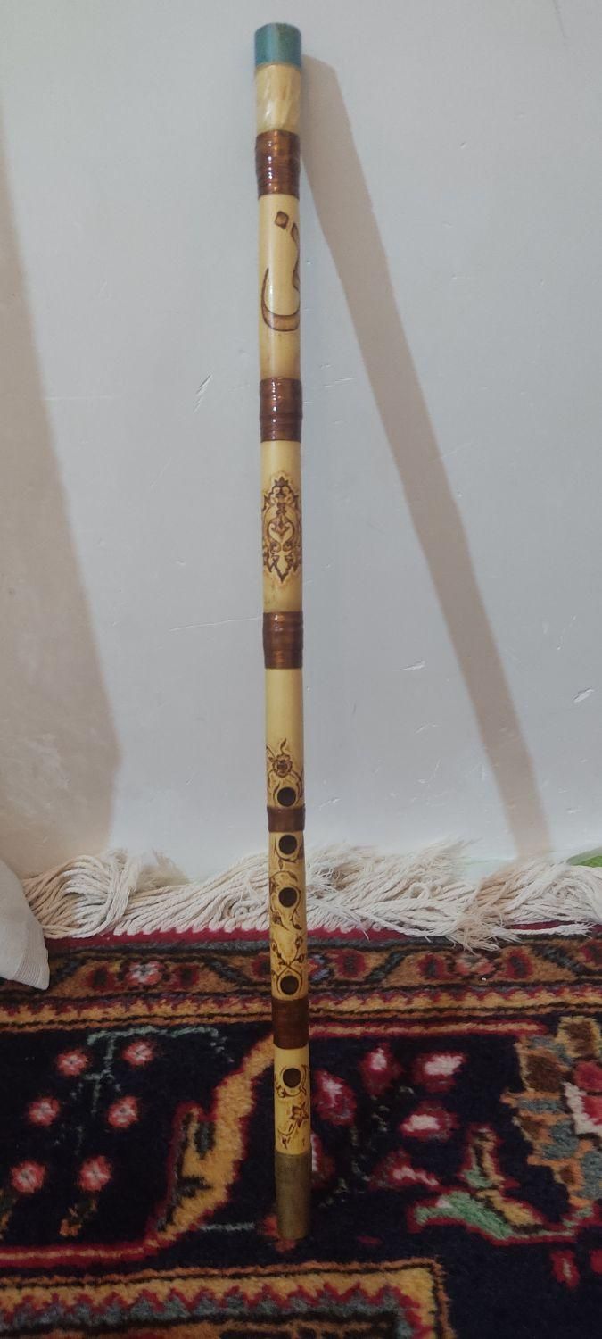 نی هفت بند سوخته کاری شده|سازهای سنتی|مشگین شهر, |دیوار