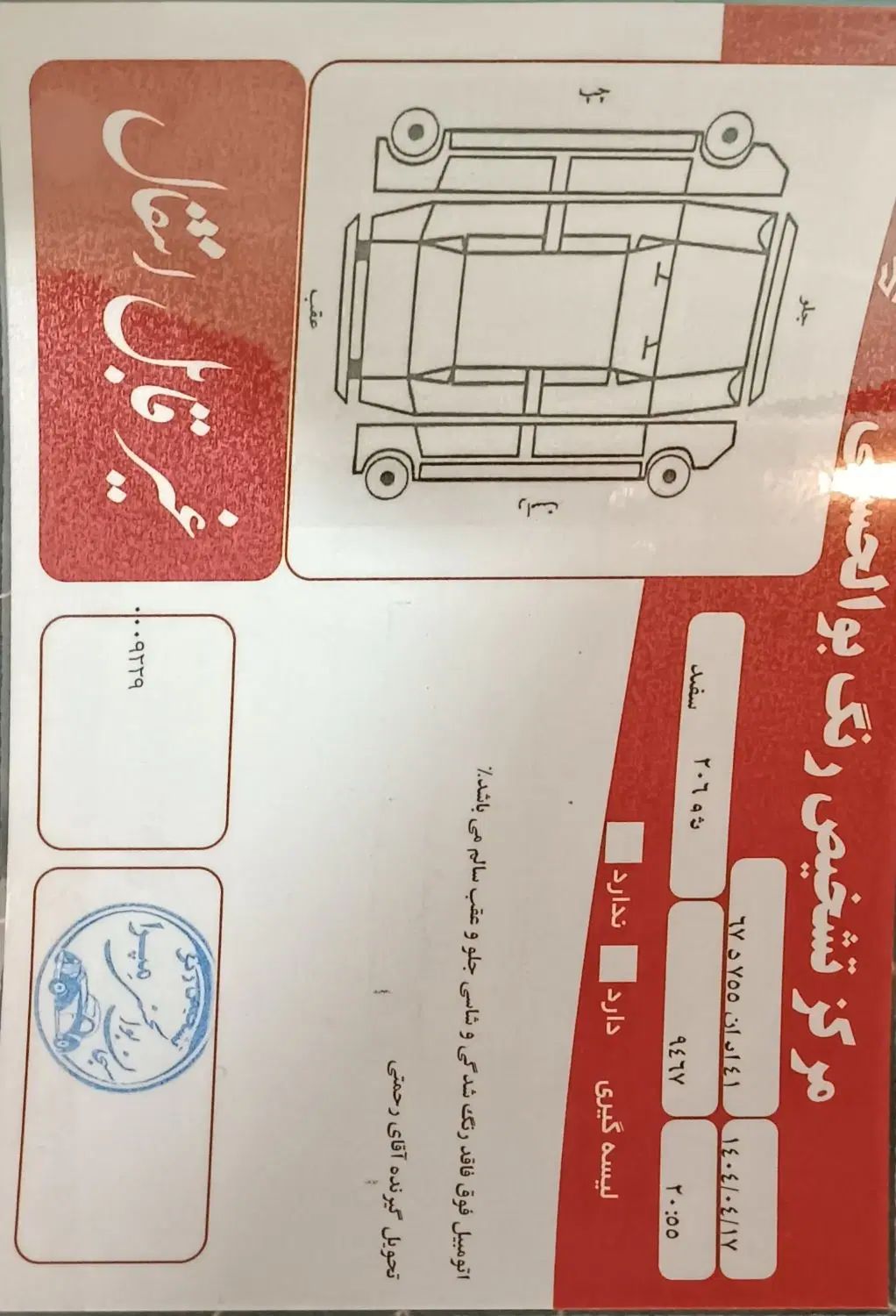 ۲۰۶ مدل ۴۰۱تیپ ۳ سقف فلز  بدون رنگ و کم کار|خودرو سواری و وانت|دورود, |دیوار
