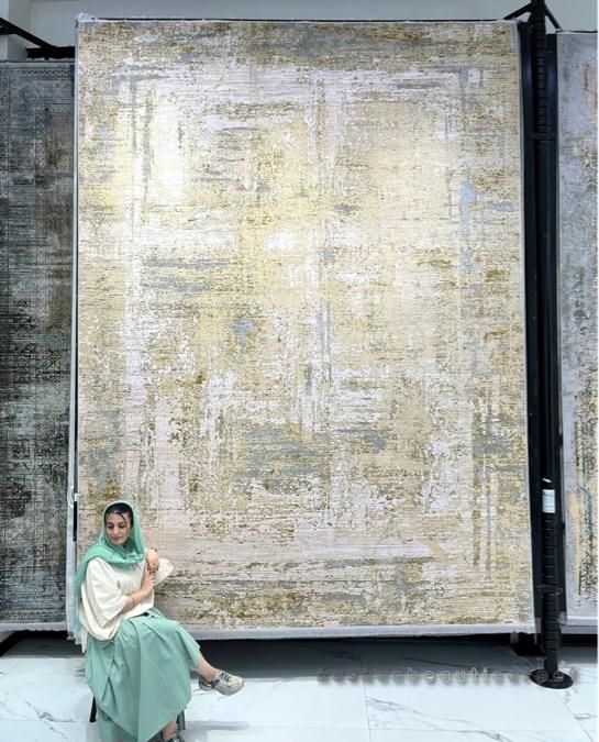 فرش دیوان ستاره طلایی کاشان ۱۲۰۰شانه۱۲متری نو پلمپ|فرش|شیراز, عادل آباد|دیوار