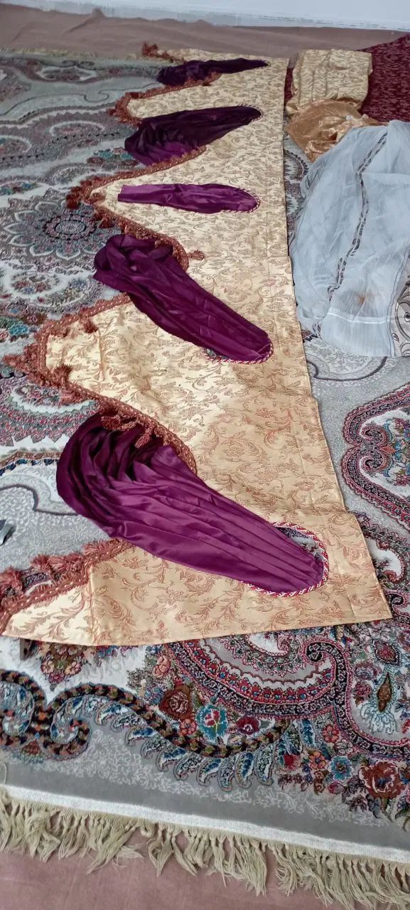 پرده|پرده، رانر، رومیزی|مشهد, کوشک مهدی|دیوار