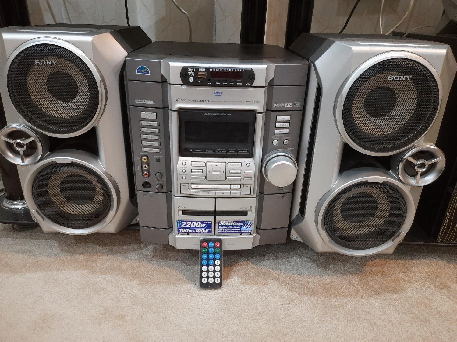 ضبط سونی rv6000|سیستم صوتی خانگی|شهرکرد, |دیوار