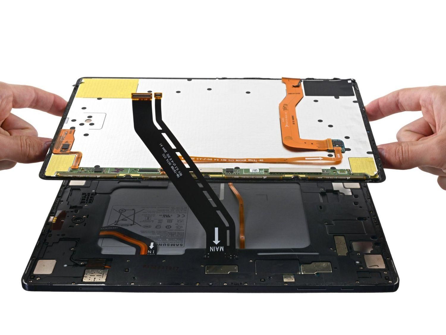 tab s7 fe t735 t736b ال سی دی شکسته|تبلت|تهران, منیریه|دیوار