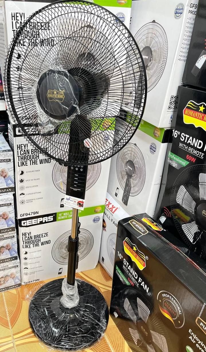 پنکه پایه دار رومانتیک هوم مدل PUNAM-4R|پنکه و تصفیه‌کنندهٔ هوا|بوشهر, |دیوار