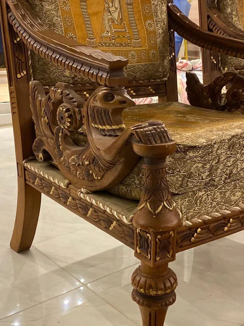 مبلمان ۹ نفره وناهار خوری چوب راش طرح سیمرغ|مبلمان خانگی و میز عسلی|تهران, پرواز|دیوار