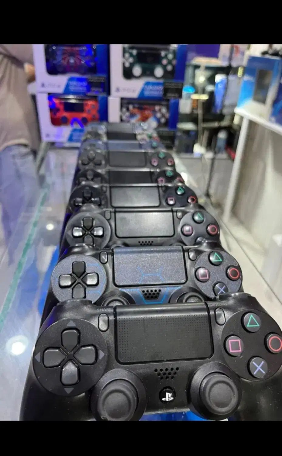 دسته Ps4 شرکتی ( های کپی با باتری ۱۰۰۰ میلی آمپر)|کنسول، بازی ویدئویی و آنلاین|تبریز, |دیوار