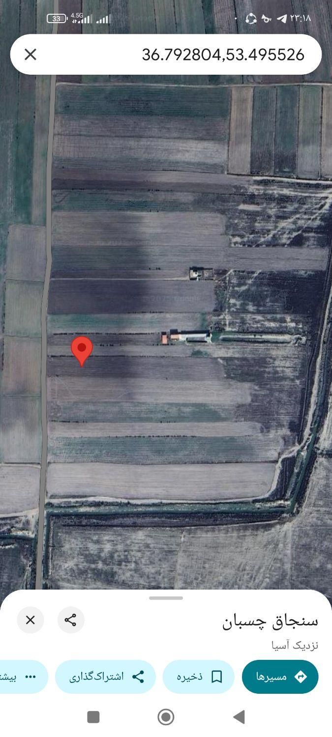 فروش زمین کشاورزی قابل معاوضه|فروش زمین و ملک کلنگی|بهشهر, |دیوار