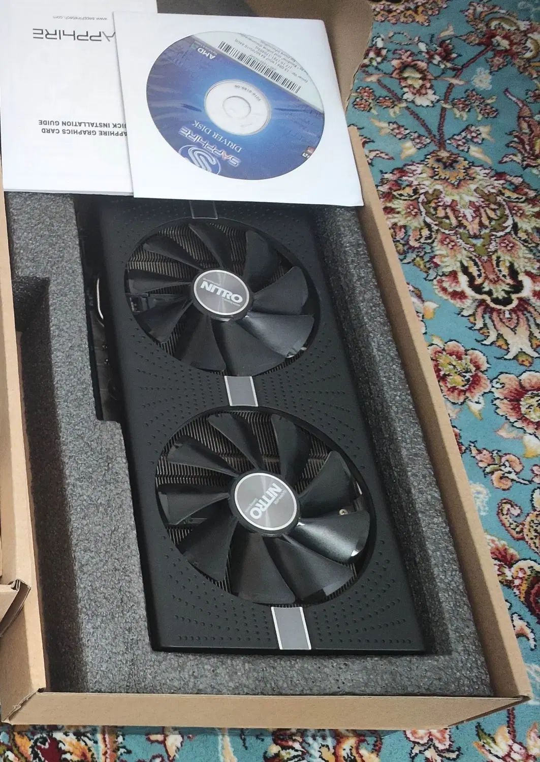 کارت گرافیک Rx 580 4g sapphire nitro plus|قطعات و لوازم جانبی رایانه|تهران, شهران جنوبی|دیوار
