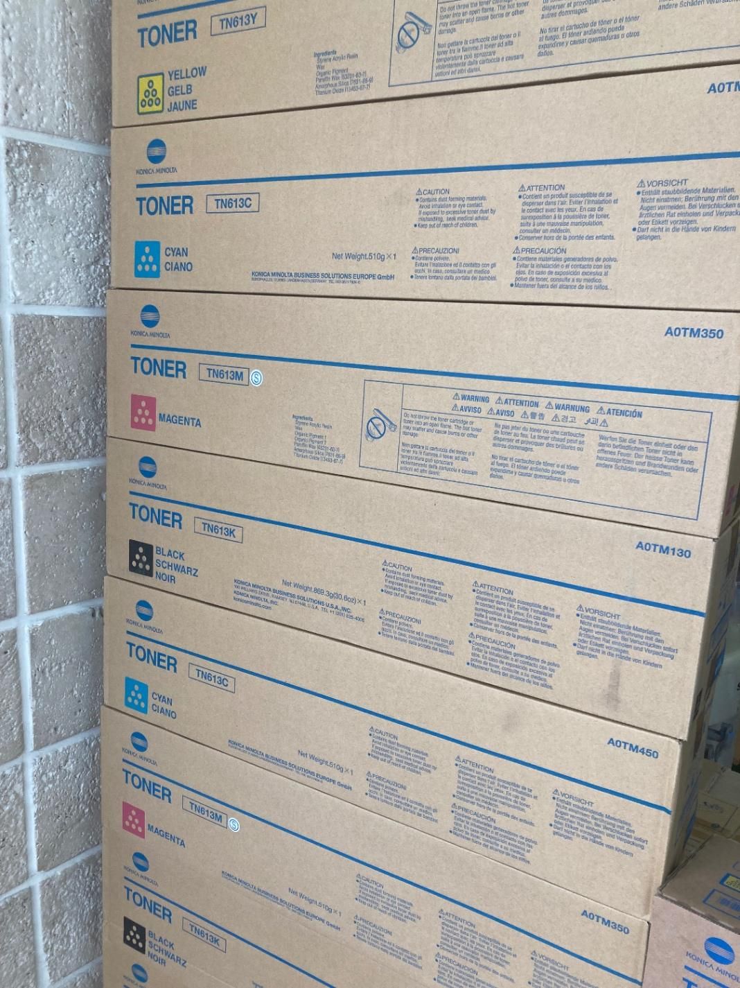 تونر رنگی کونیکا مینولتا ۷۵۴|پرینتر، اسکنر، کپی، فکس|تهران, ایرانشهر|دیوار