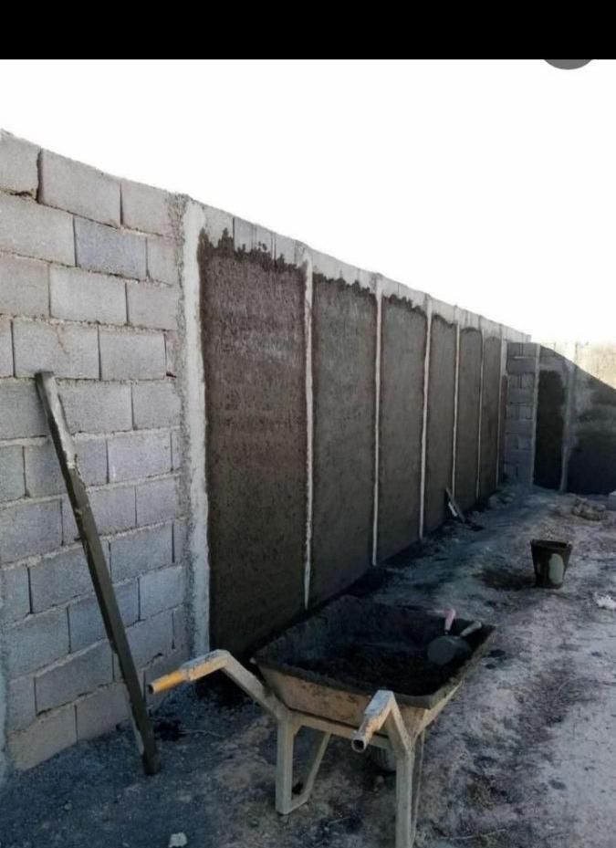 سیمانکاری و بلوک چینی واجر چینی|خدمات پیشه و مهارت|تالش, هشتپر|دیوار
