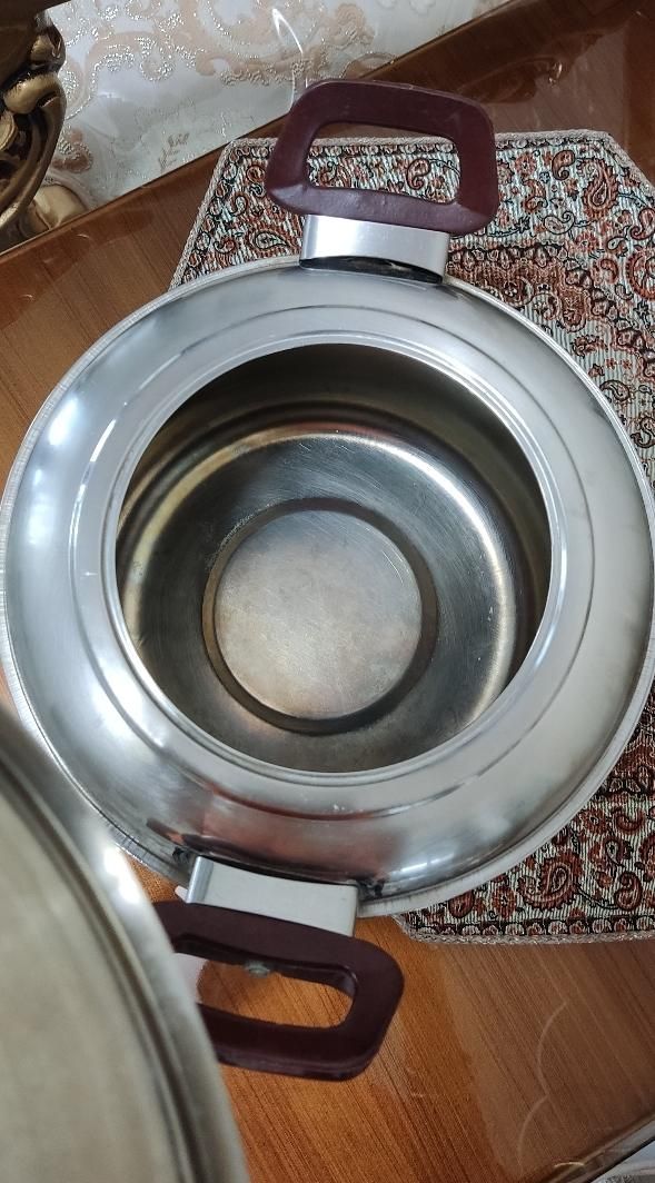 کتری  استیل شیر دار|قوری، کتری، قهوه‌ساز دستی|ایلام, |دیوار