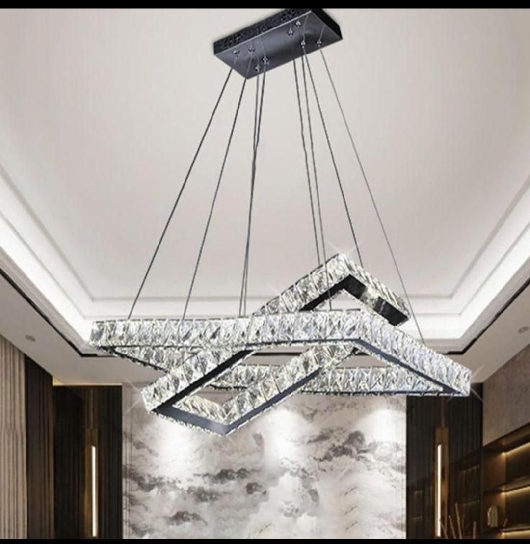 لوستر الماس.کهکشانی مستطیل.AC light|لوستر و چراغ آویز|تهران, سنگلج (شاپور)|دیوار