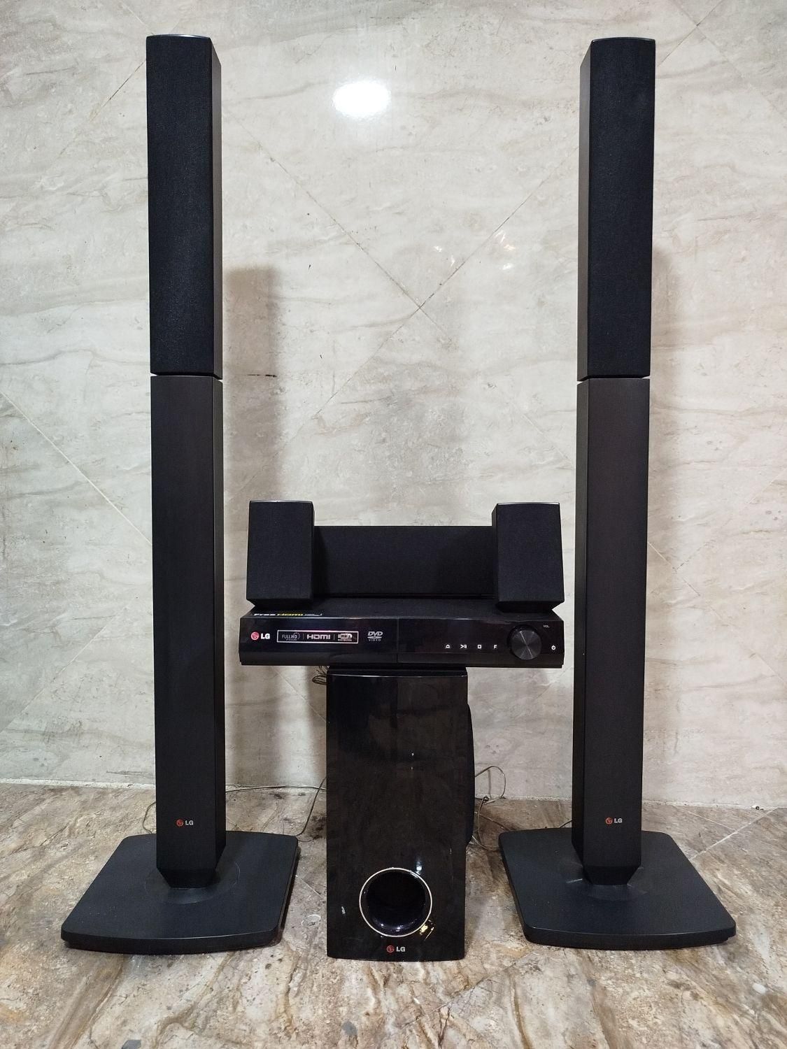 سینما خانگی LG بلوتوث دار|سیستم صوتی خانگی|ساوه, |دیوار