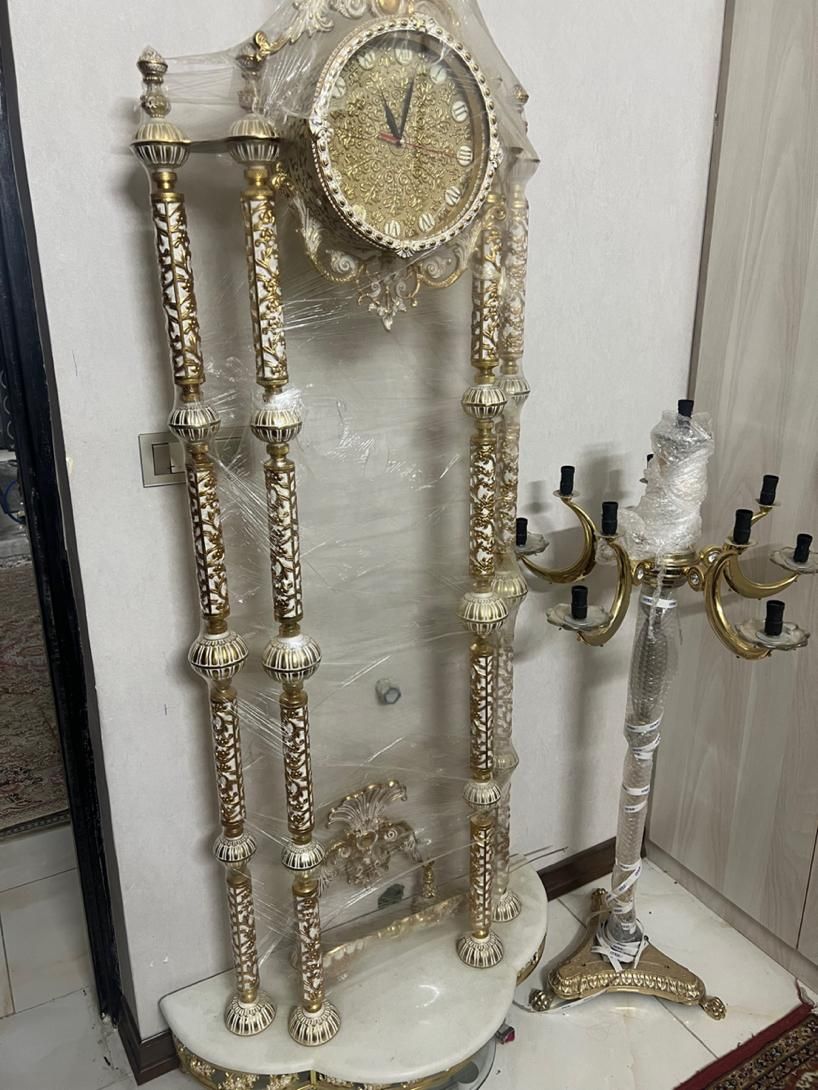 ساعت ایستاده طلایی|ساعت دیواری و تزئینی|اصفهان, شهشهان|دیوار