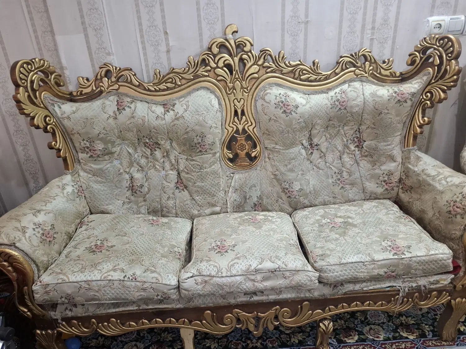 مبل سلطنتی|مبلمان خانگی و میز عسلی|تهران, جوادیه|دیوار
