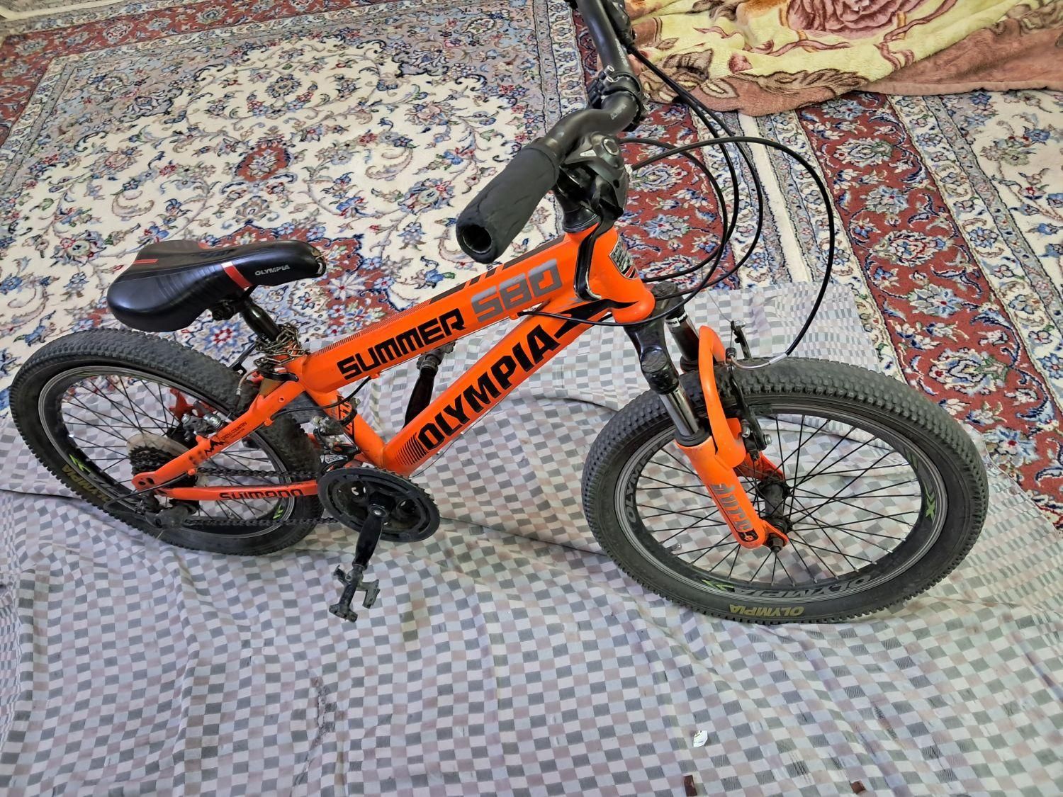 دوچرخه 20 دندای نو برند المپیا|دوچرخه، اسکیت، اسکوتر|قم, پردیسان|دیوار