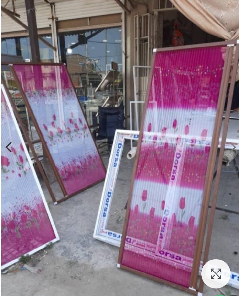 تولیددربوپنجرهupvcوالومینیوم،توری،نصب نرده شیشه ای|مصالح و تجهیزات ساختمان|آمل, |دیوار