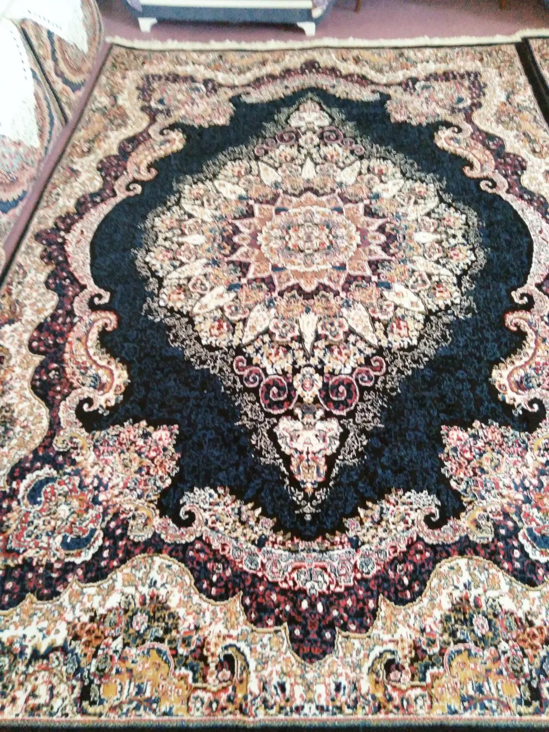 چهار تخته فرش ۹ متری در حد نو فقط ۶ماه استفاده شد|فرش|همدان, |دیوار