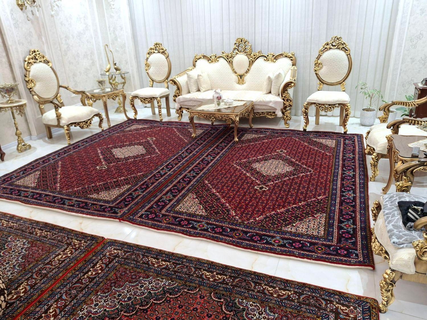یک جفت فرش دست باف نو ریزه ماهی|فرش|اردبیل, |دیوار