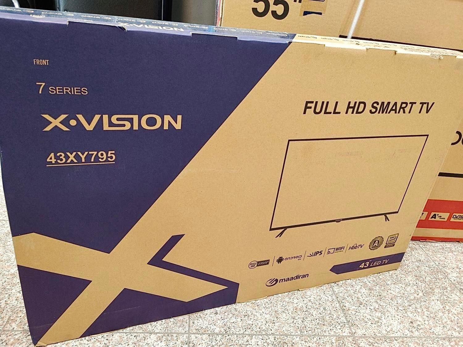 تلویزیون ال ای دی ایکس ویژن ۴۳ اینچ مدل 43XY795|تلویزیون و پروژکتور|تهران, امانیه|دیوار