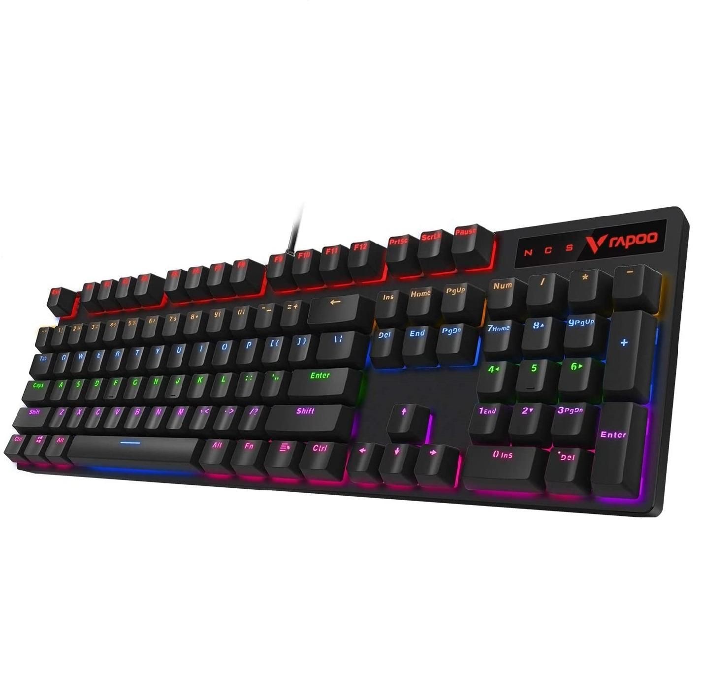 کیبورد گیمینگ مکانیکال رپو مدل RAPOO V500PRO|قطعات و لوازم جانبی رایانه|شیراز, ملاصدرا|دیوار
