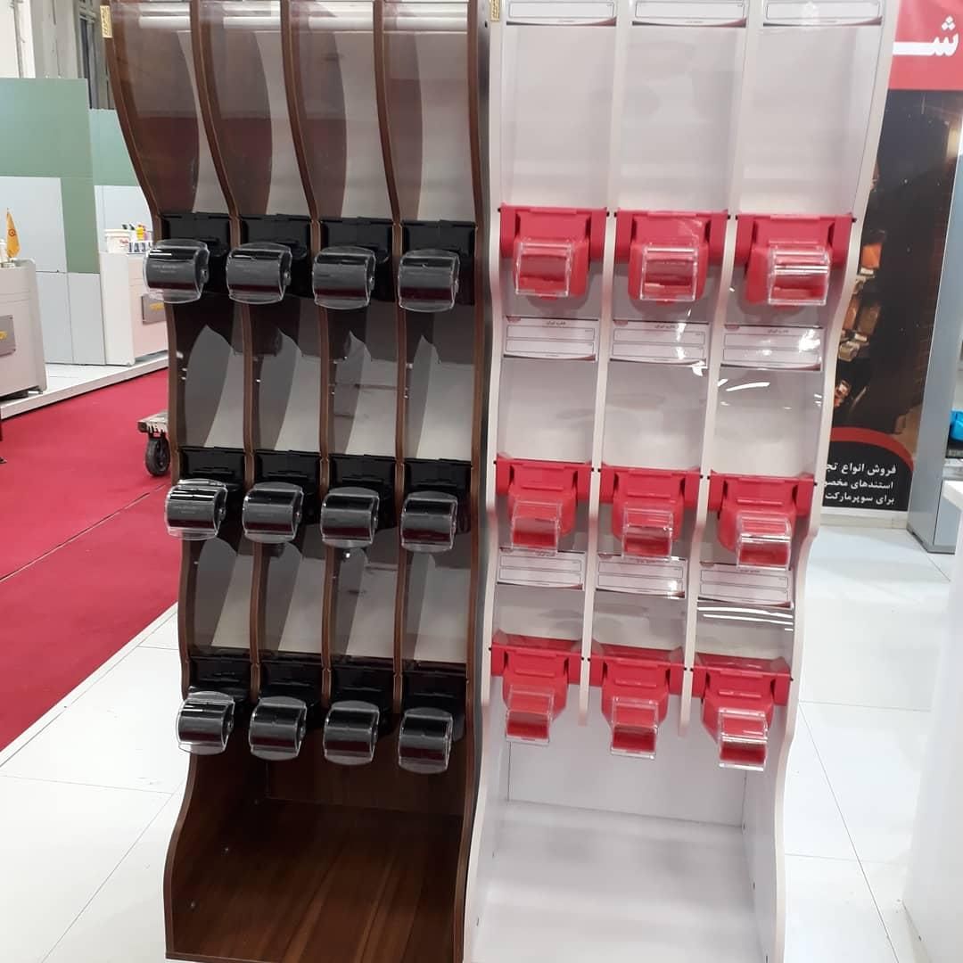 قفسه مکانیزه استندخشکبار قفسه اهرمی استند ۱۲ مخزنه|فروشگاه و مغازه|کرج, عظیمیه|دیوار