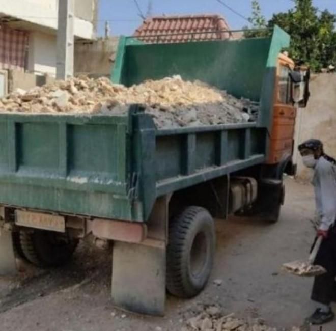 حمل ماسه جمع آوری نخاله ساختمانی باخاور وکارگران|خدمات حمل و نقل|بندرعباس, |دیوار