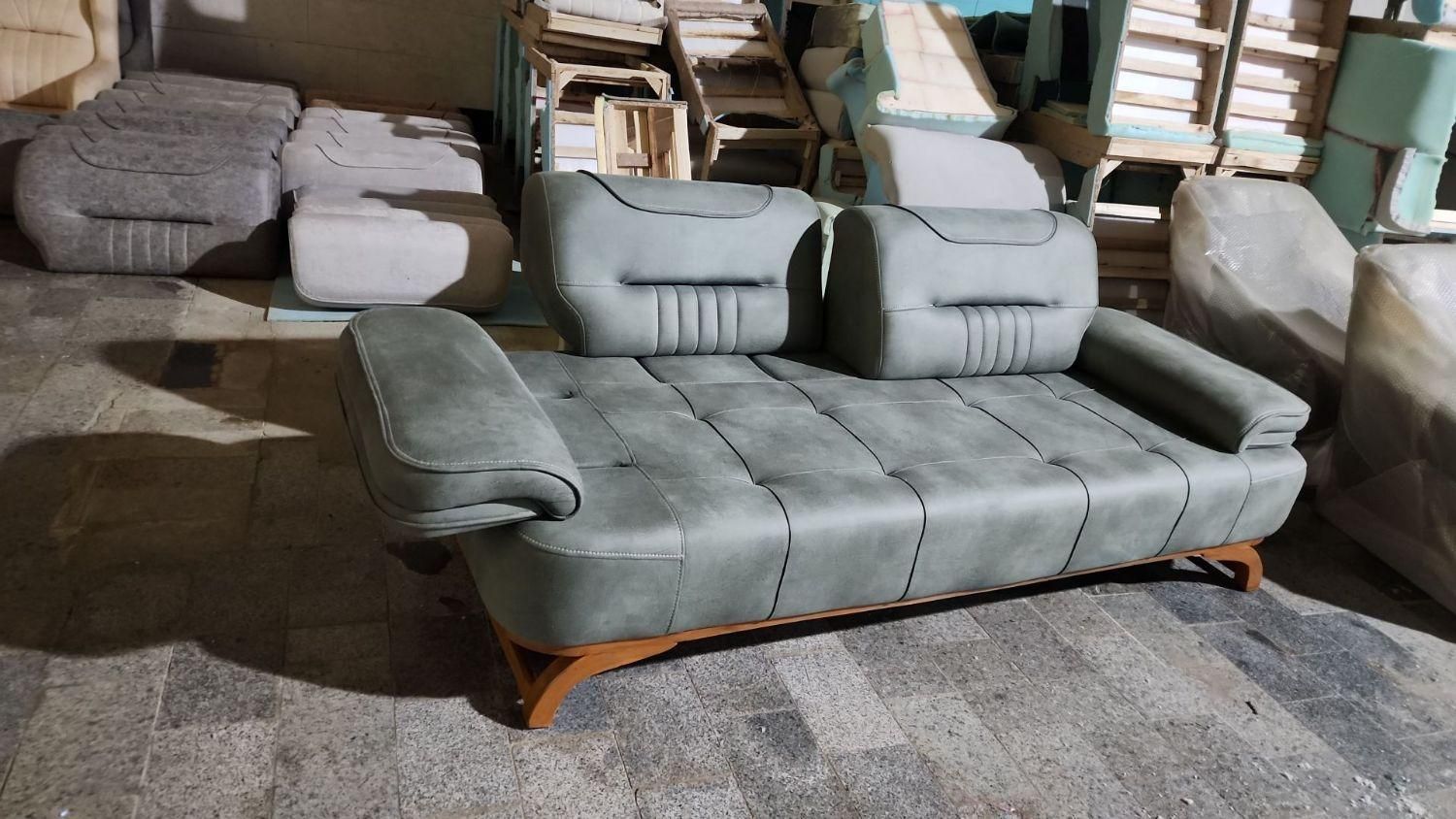 مبل تام تمام مکانیزه مدل راحتی|مبلمان خانگی و میز عسلی|نقده, |دیوار