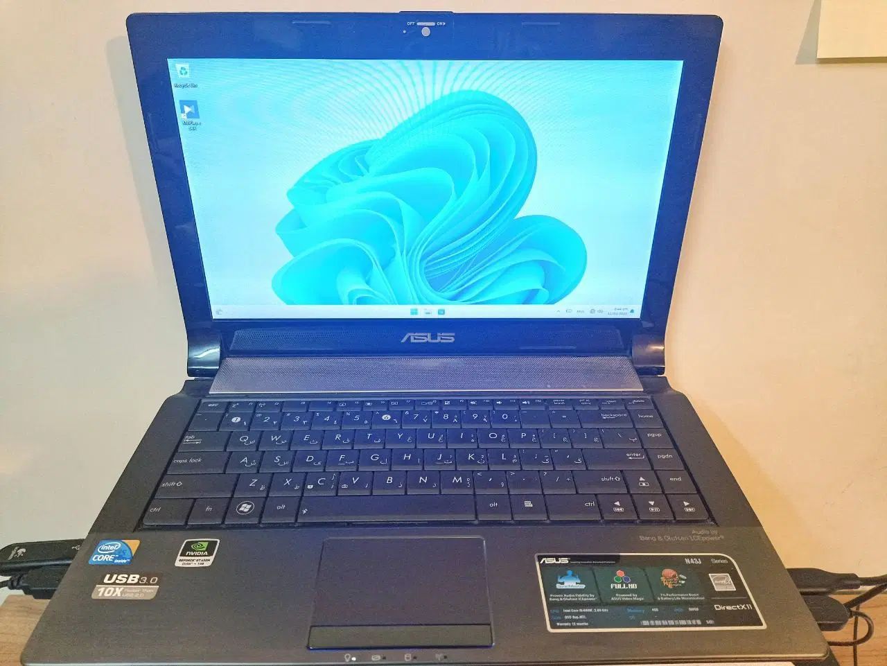 لپ‌تاپ Asus مدل N43JM|رایانه همراه|اصفهان, عباس‌آباد|دیوار