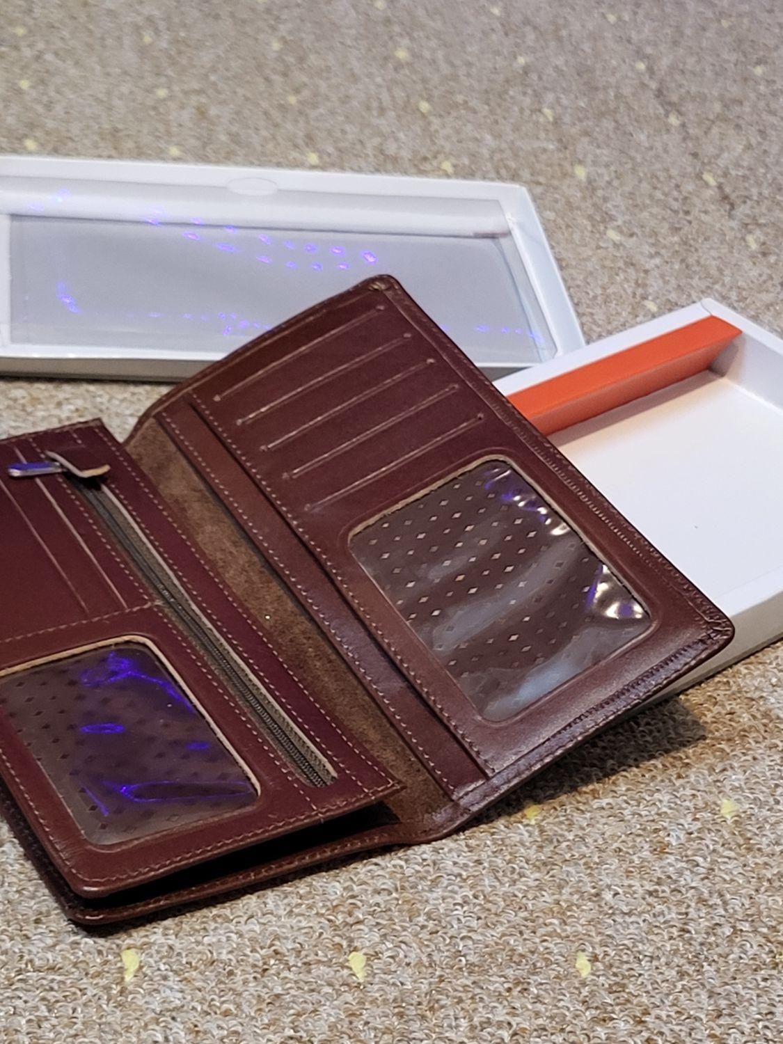 کیف پول چرم شرکتی|کیف، کفش، کمربند|گنبد کاووس, |دیوار