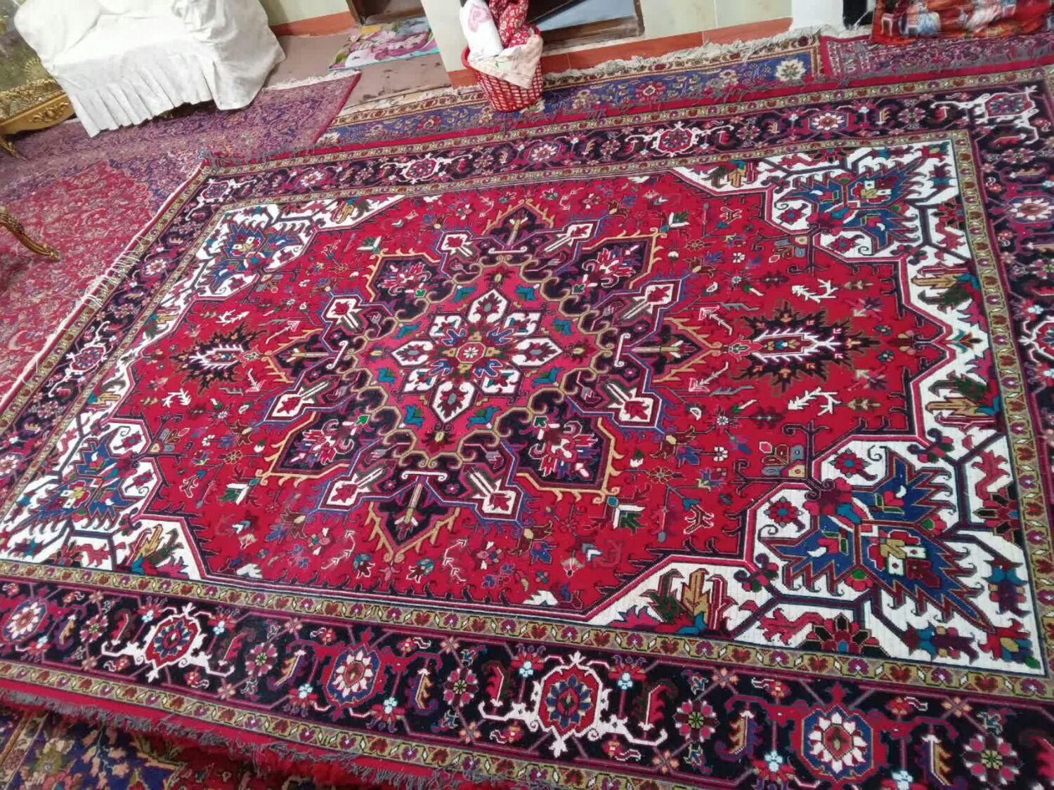 فرش دستباف نو|فرش|آذرشهر, |دیوار