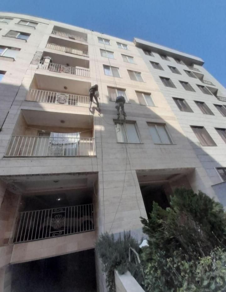 پیچ ورولپلاک رول پلاک کردن سنگ نما باطناب راپل کار|خدمات پیشه و مهارت|فردیس, فردیس|دیوار