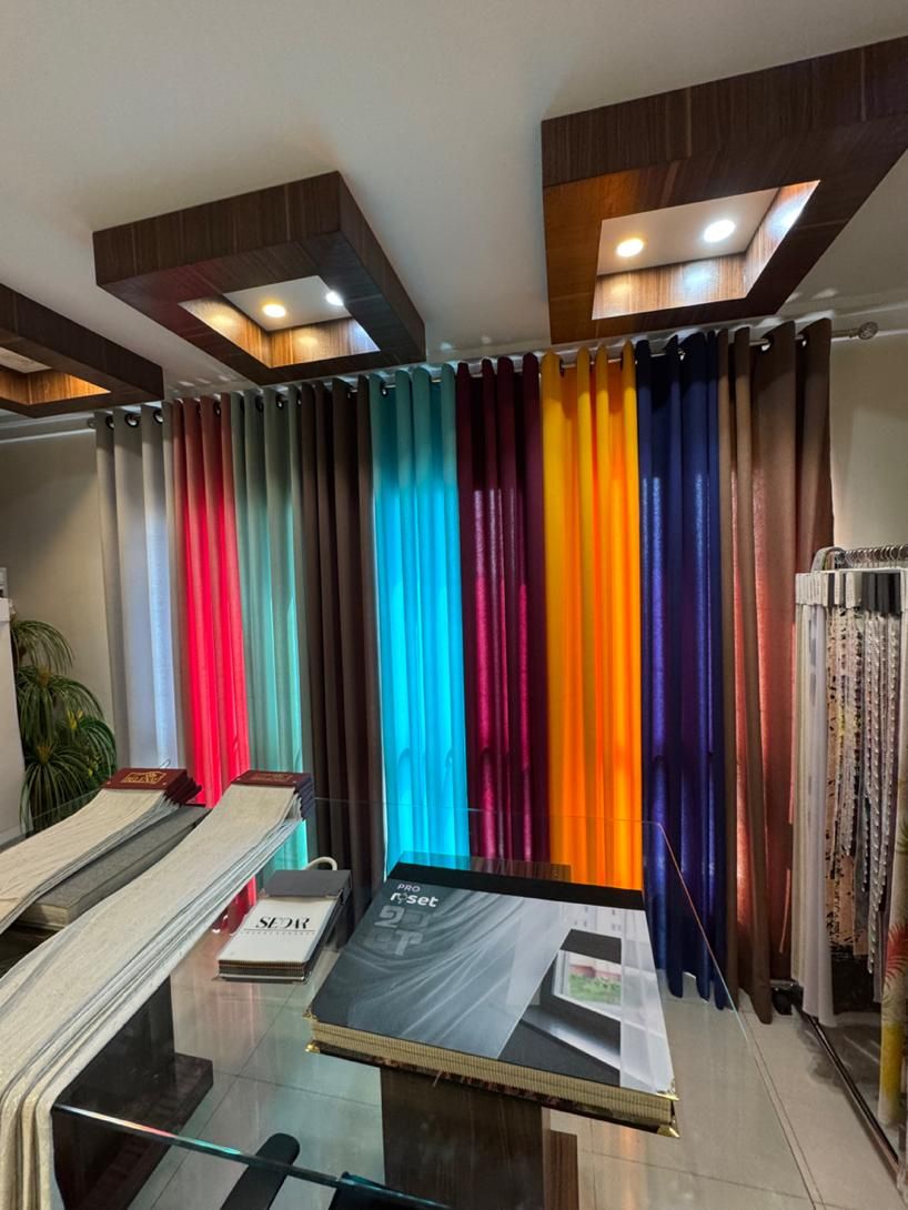 پرده اقتصادی ( کتان ساده)|پرده، رانر، رومیزی|تهران, بازار|دیوار