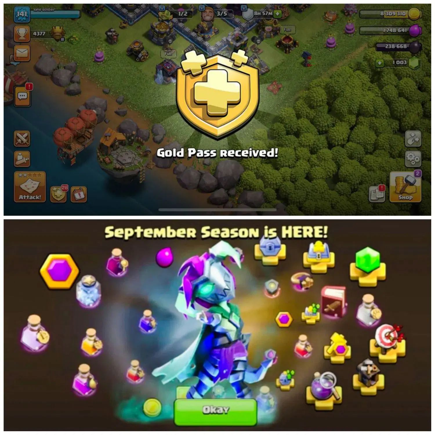 اکانت clash of clans به فروش میرسد|کنسول، بازی ویدئویی و آنلاین|اصفهان, کردآباد|دیوار