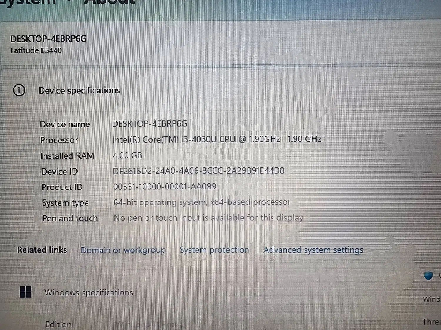 لپ تاپ Dell e5440 نسل ۴|رایانه همراه|تهران, میرداماد|دیوار