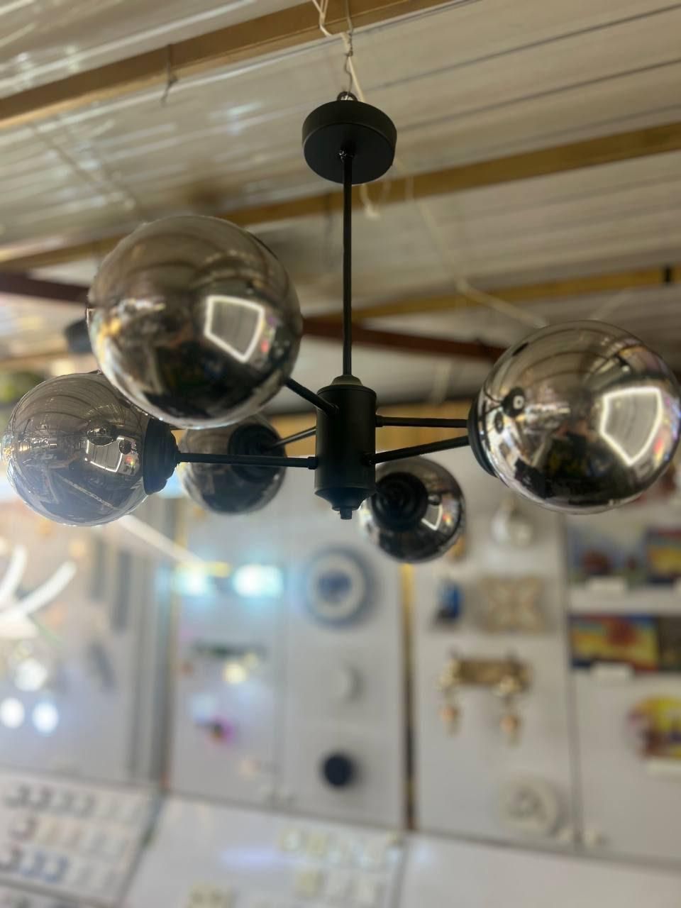 لوستر مدرن مولکولی و حبابی|لوستر و چراغ آویز|ارومیه, |دیوار
